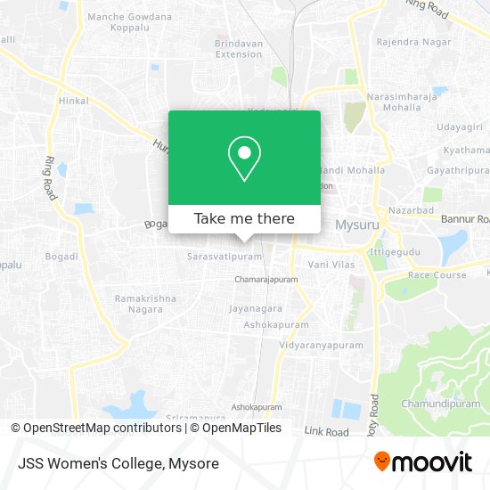 JSS Women's College map