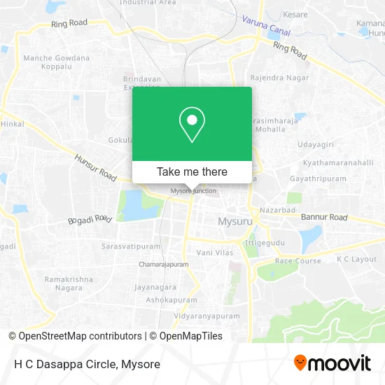 H C Dasappa Circle map