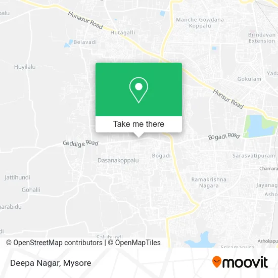 Deepa Nagar map