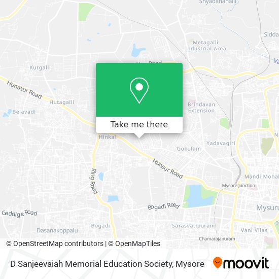 D Sanjeevaiah Memorial Education Society map