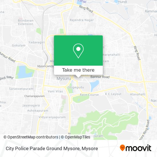 City Police Parade Ground Mysore map