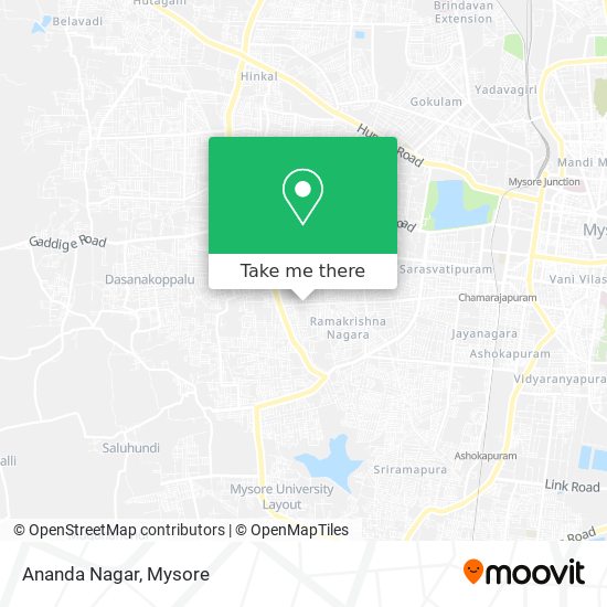 Ananda Nagar map