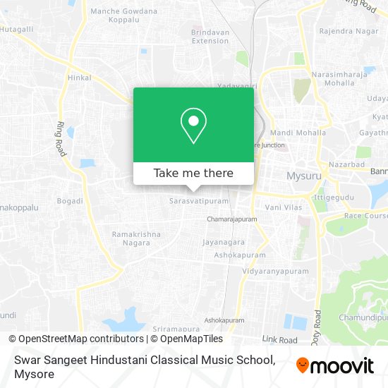 Swar Sangeet Hindustani Classical Music School map