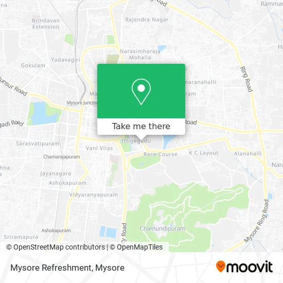 Mysore Refreshment map
