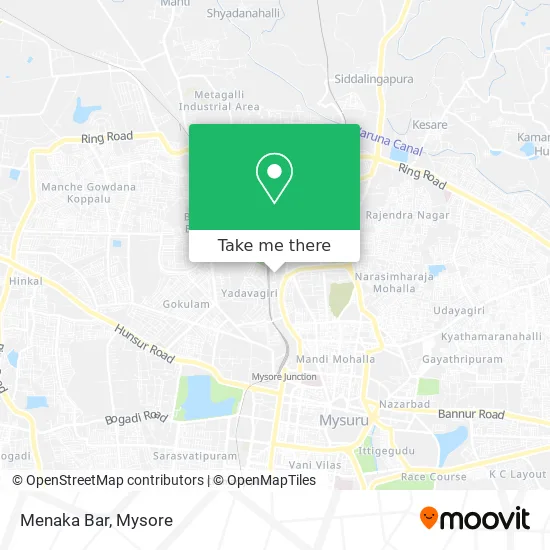 Menaka Bar map