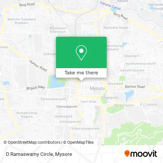 D Ramaswamy Circle map
