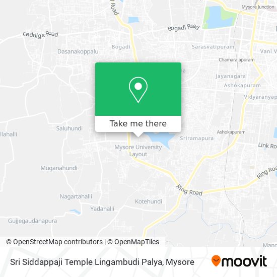Sri Siddappaji Temple Lingambudi Palya map