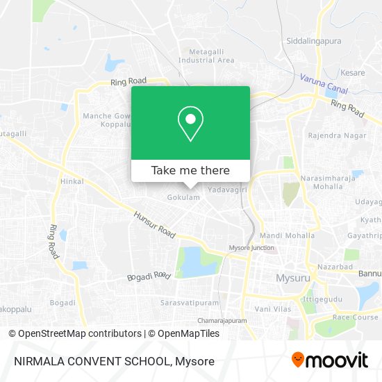NIRMALA CONVENT SCHOOL map