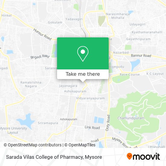 Sarada Vilas College of Pharmacy map