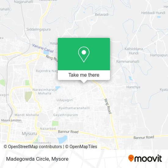 Madegowda Circle map