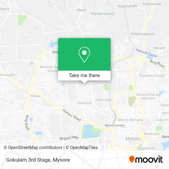 Gokulam 3rd Stage map