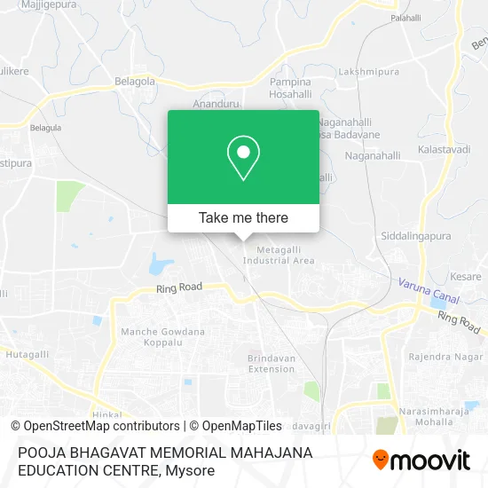POOJA BHAGAVAT MEMORIAL MAHAJANA EDUCATION CENTRE map