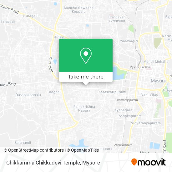 Chikkamma Chikkadevi Temple map