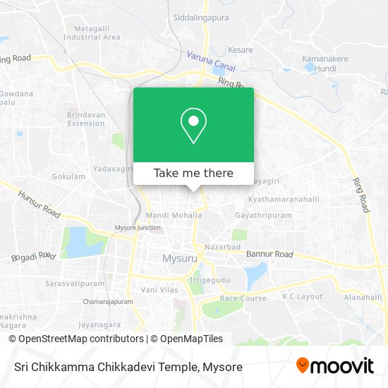 Sri Chikkamma Chikkadevi Temple map