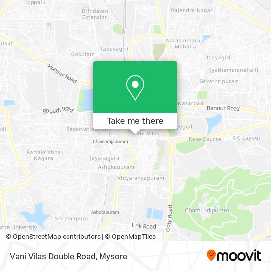 Vani Vilas Double Road map