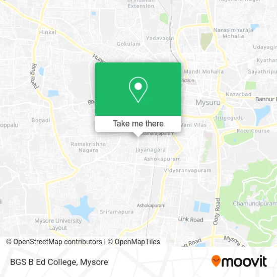 BGS B Ed College map