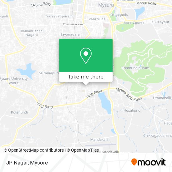 JP Nagar map