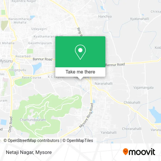 Netaji Nagar map