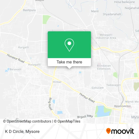 K D Circle map