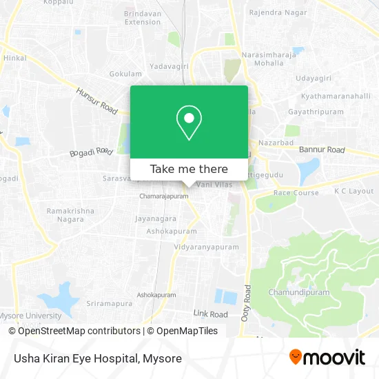 Usha Kiran Eye Hospital map