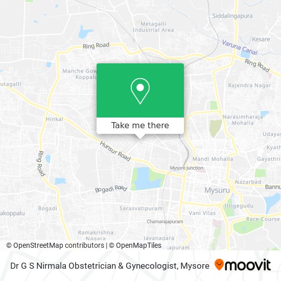 Dr G S Nirmala Obstetrician & Gynecologist map