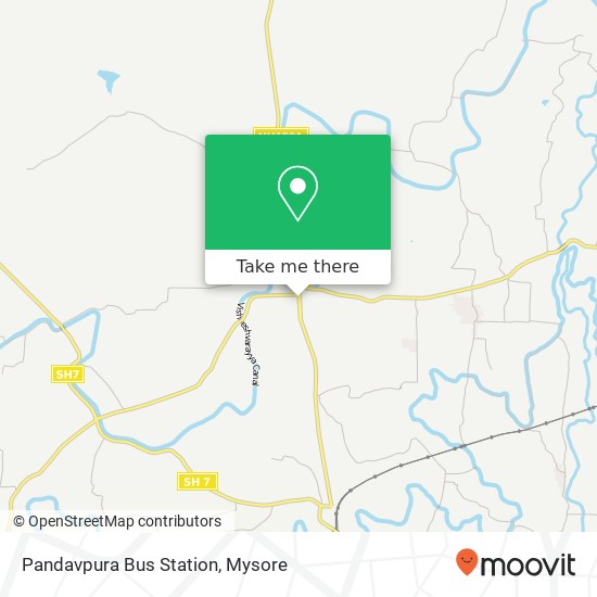 Pandavpura Bus Station map