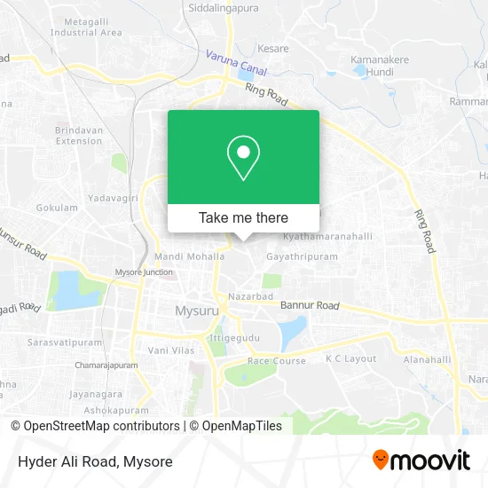 Hyder Ali Road map