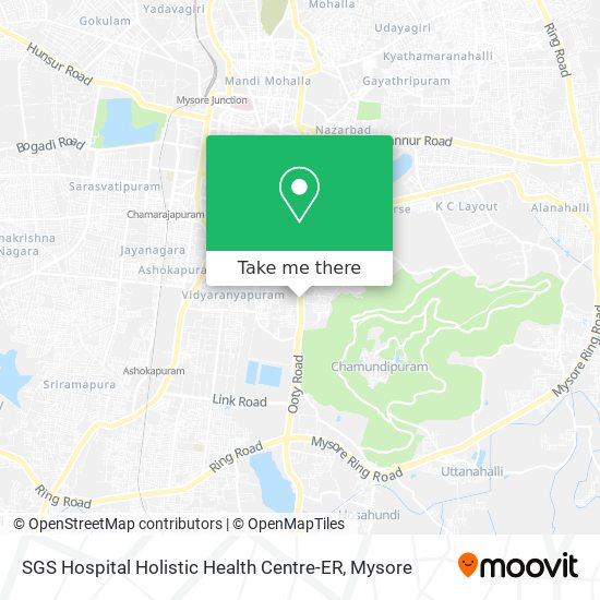 SGS Hospital Holistic Health Centre-ER map