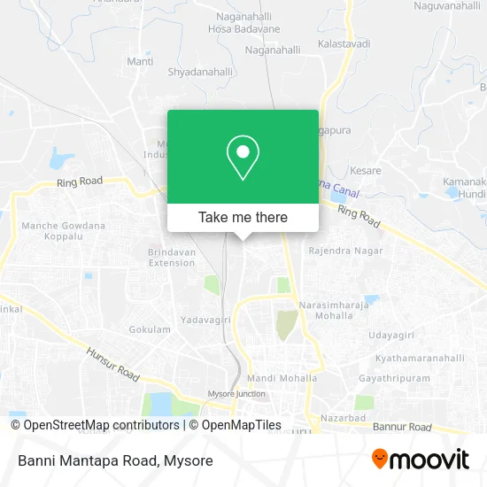 Banni Mantapa Road map