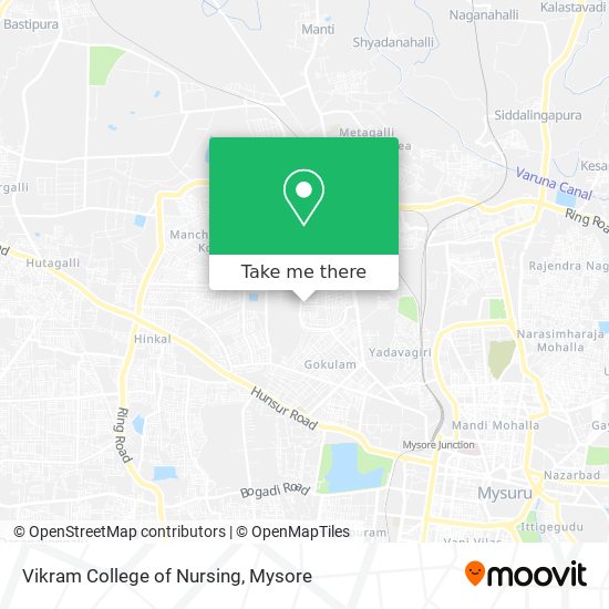 Vikram College of Nursing map