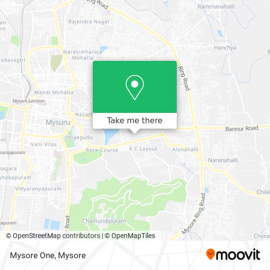 Mysore One map