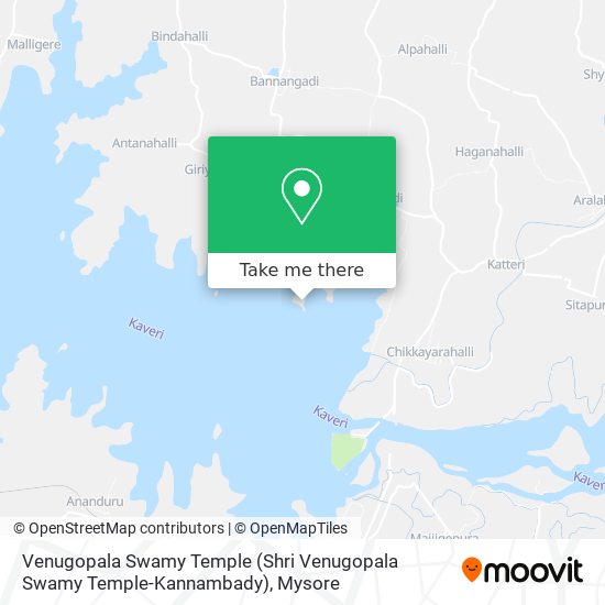 Venugopala Swamy Temple (Shri Venugopala Swamy Temple-Kannambady) map