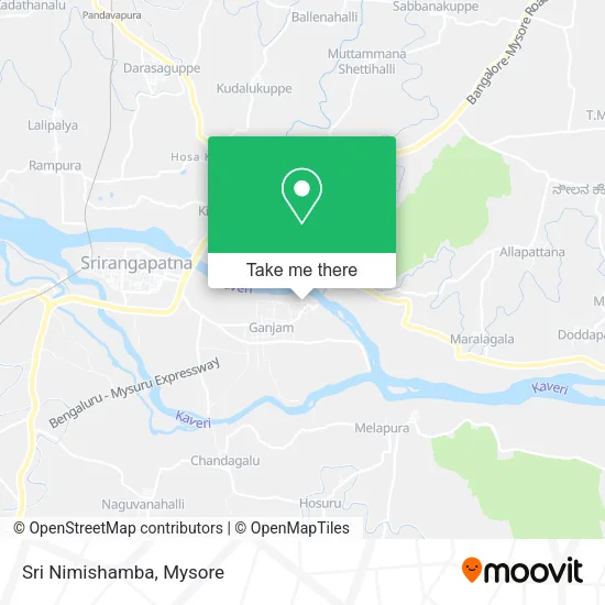 Sri Nimishamba map
