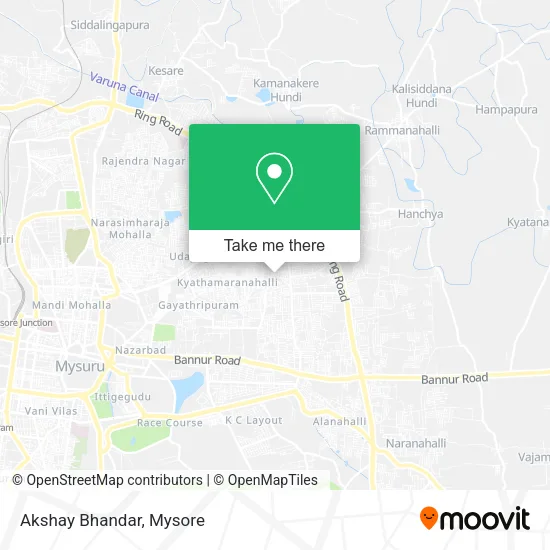 Akshay Bhandar map