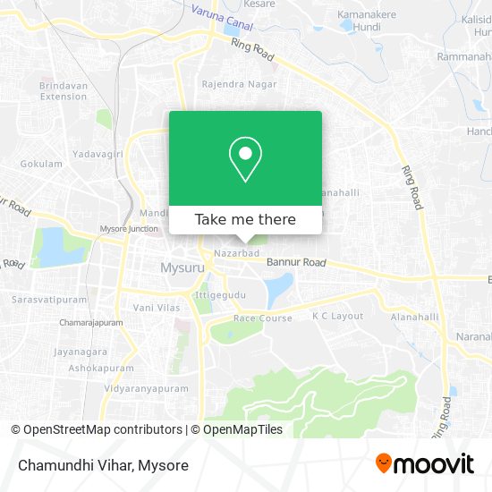 Chamundhi Vihar map