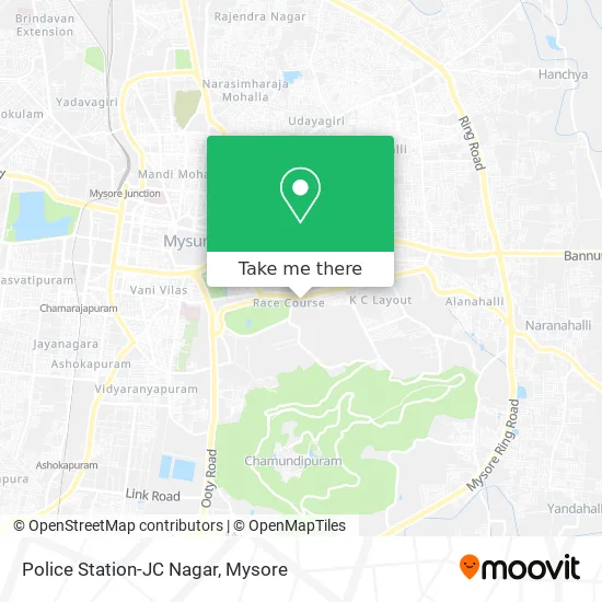 Police Station-JC Nagar map