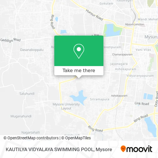 KAUTILYA VIDYALAYA SWIMMING POOL map