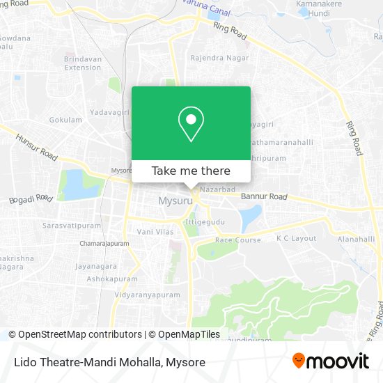 Lido Theatre-Mandi Mohalla map