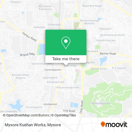 Mysore Kushan Works map