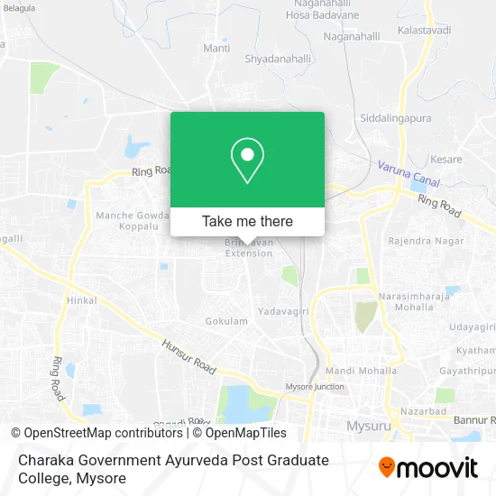 Charaka Government Ayurveda Post Graduate College map