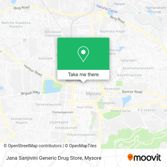 Jana Sanjivini Generic Drug Store map