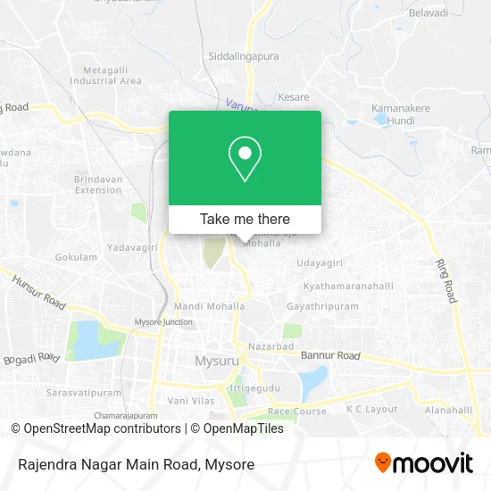 Rajendra Nagar Main Road map