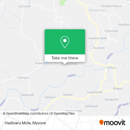 Hadinaru Mole map