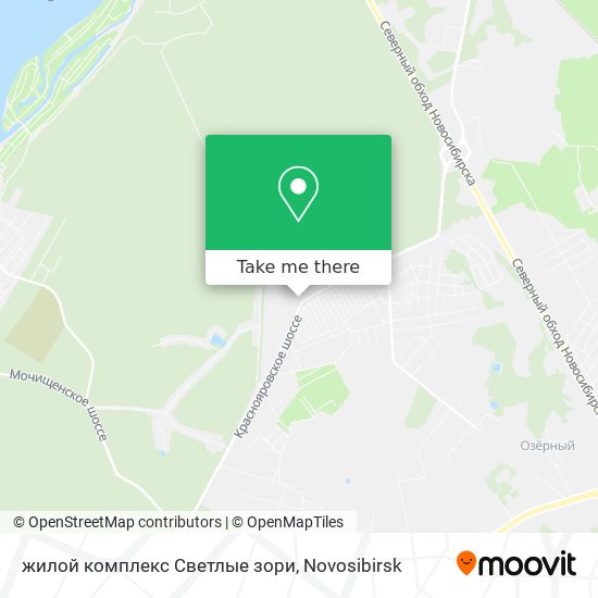 жилой комплекс Светлые зори map