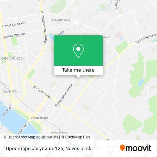 Пролетарская улица, 126 map