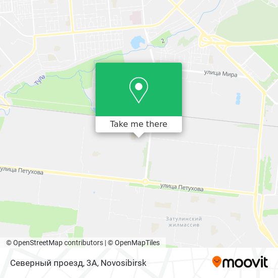 Северный проезд, 3А map