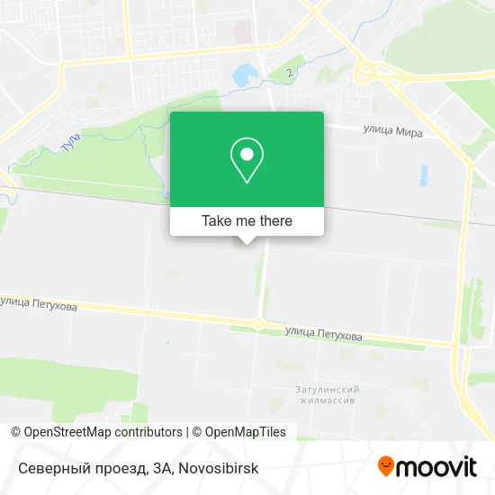 Северный проезд, 3А map