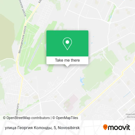 улица Георгия Колонды, 5 map