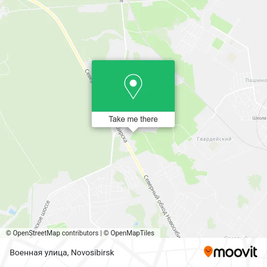 Военная улица map