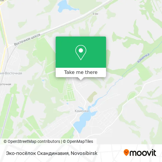 Эко-посёлок Скандинавия map